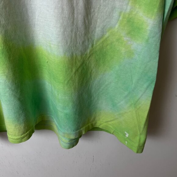 Vintage 90s Jamaica Joe's T Shirt Womens Green White Medium M USA Single Stitch - Picture 11 of 16